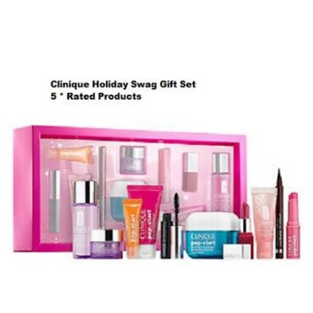 Clinique 10pc Holiday Swag Box